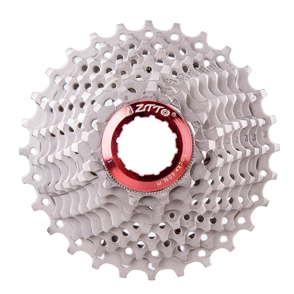ZTTO 928Y Lightweight Steel MTB Road Bike 9 Speed 11-28T Cassette Flywheel ZTTO 928Y Lightweight Steel MTB Road Bike 9 Speed 11-28T Cassette Flywheel